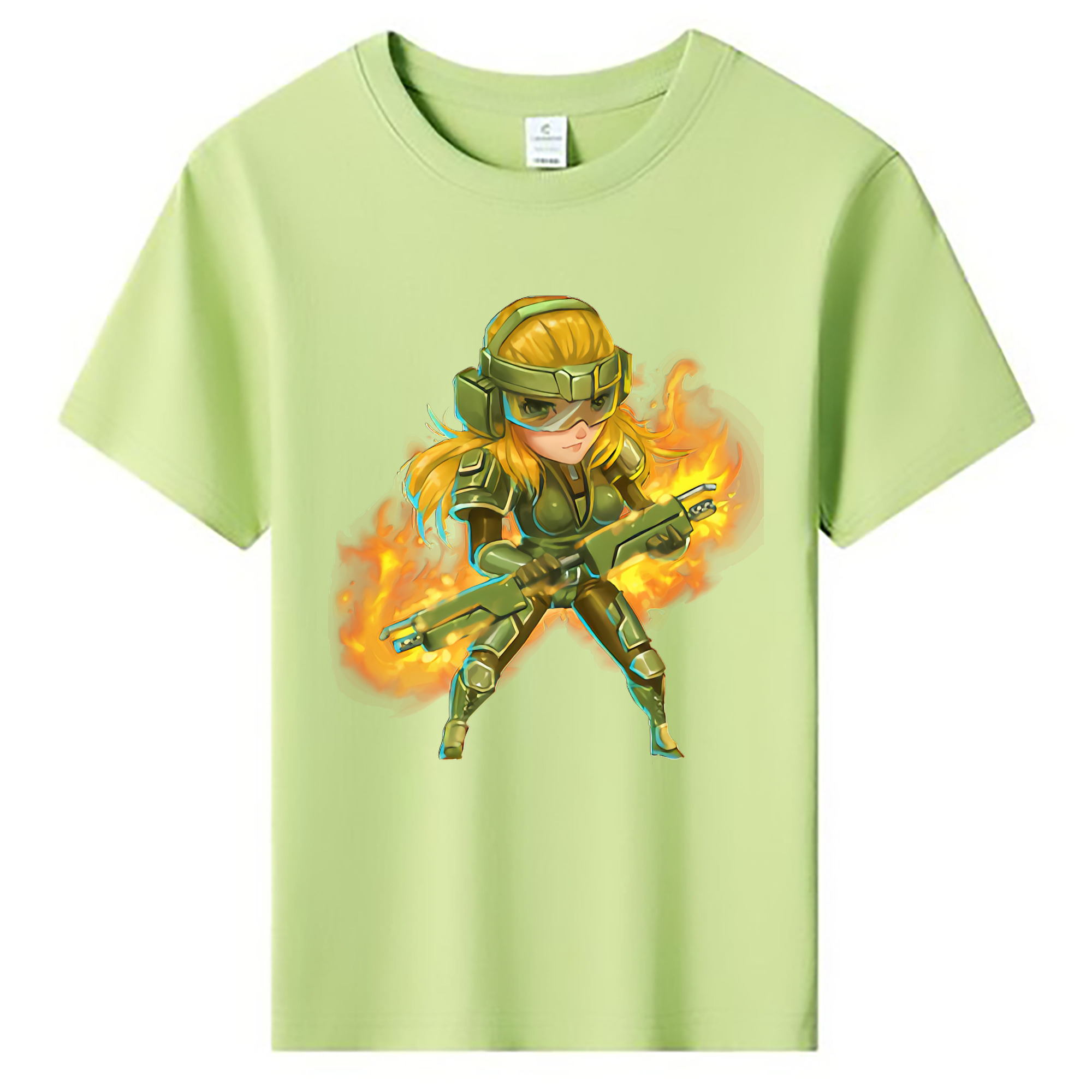 （画像用） リーグ・オブ・レジェンド League of Legends LOL 綿100％キッズTシャツ（フロントプリント）